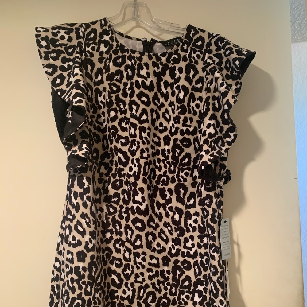 Women’s leopard print dress